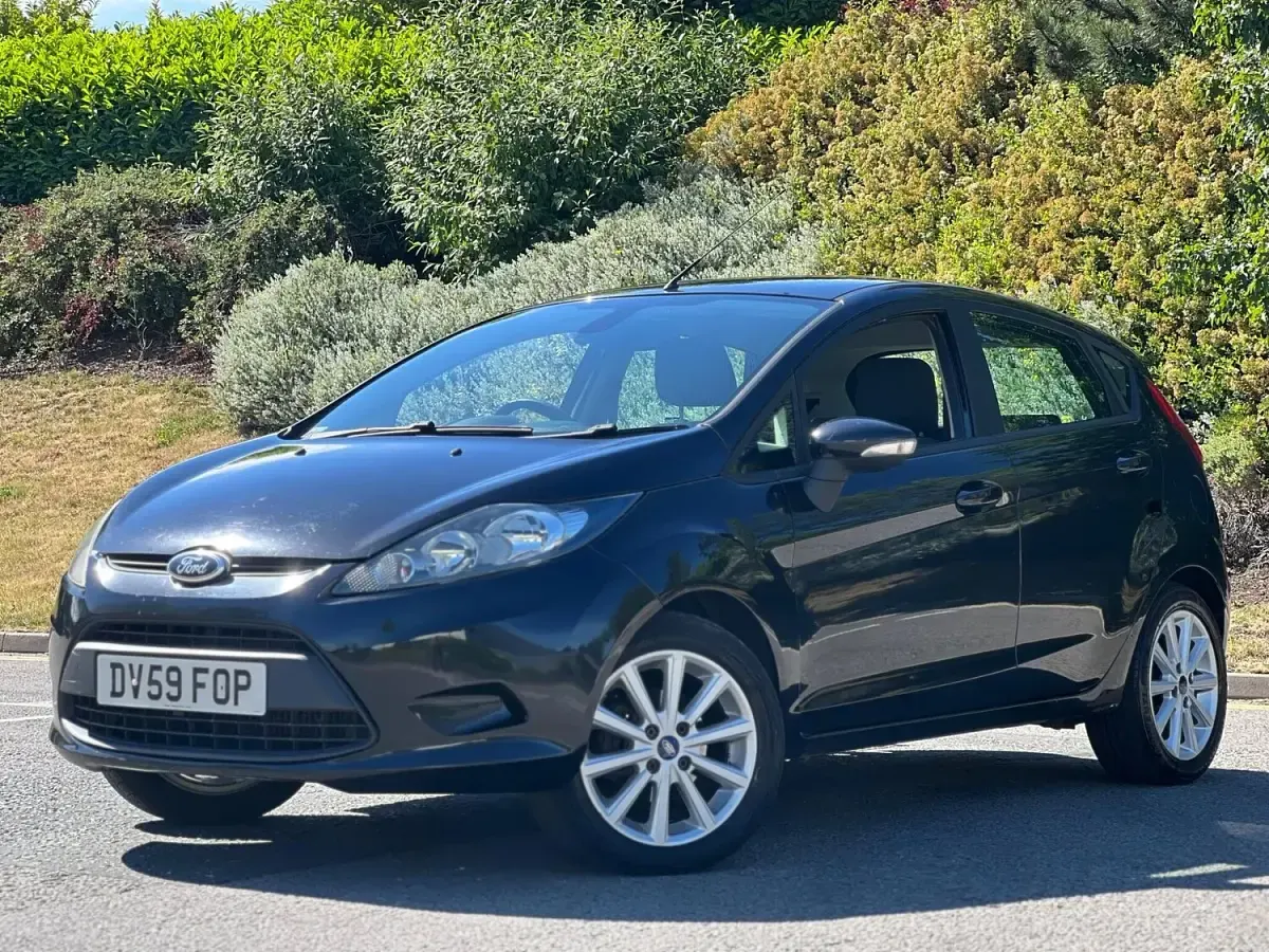 Gebraucht Ford Fiesta Style 2009 Schwarz Kleinwagen