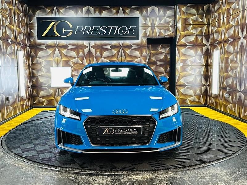 Used Audi TT S-Line 245 HP (180 kW) 2019 Blue Coupe