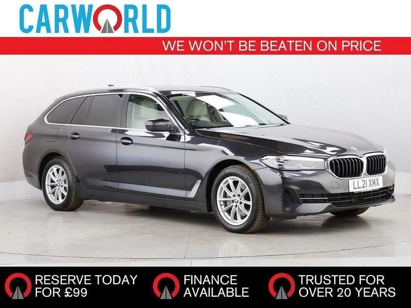 Grey Used 2021 BMW 520 Comfort Edition Estate | £17,932 (Super price) - Image 1/4