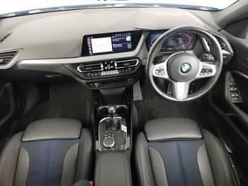 Used BMW 118 M Sport 136 HP (100 kW) 2022 Blue Hatchback