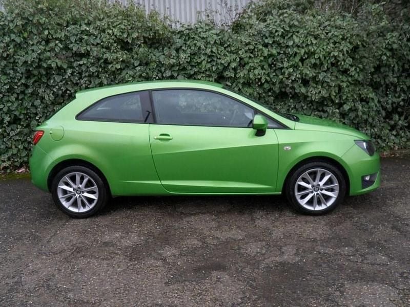Used Seat Ibiza FR 105 HP (77 kW) 2014 Green Hatchback