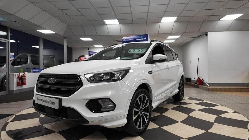 Used Ford Kuga ST-Line 150 HP (110 kW) 2019 White SUV