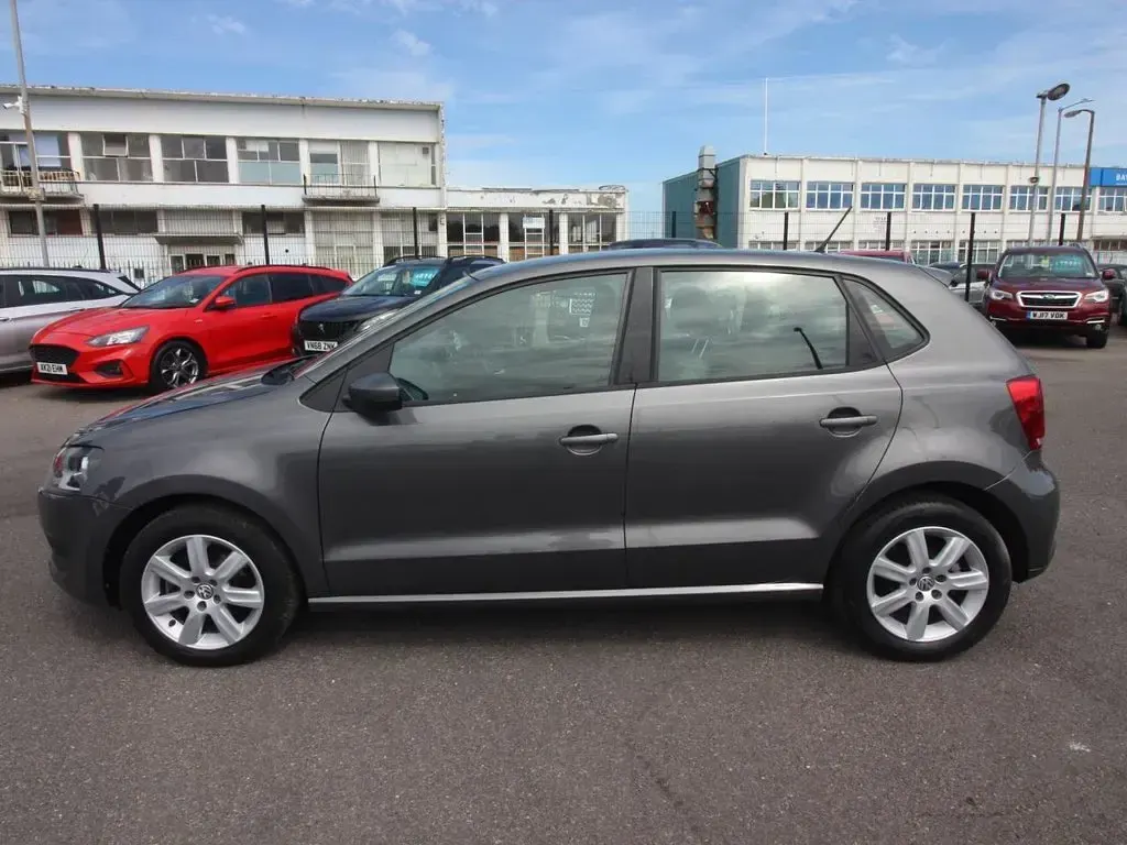 Used VW Polo SE 85 HP (62 kW) 2009 Grey Hatchback