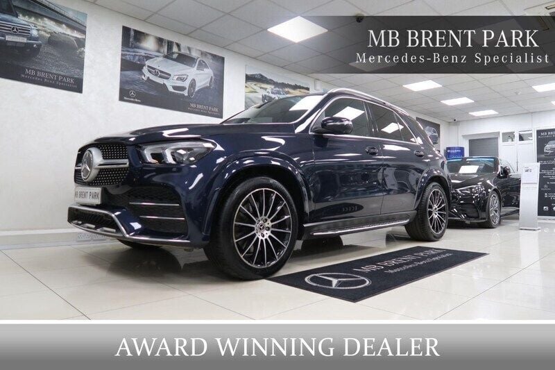 Blue Used 2022 Mercedes GLE400 AMG line Estate | £40,000 (Super price) - Image 1/3