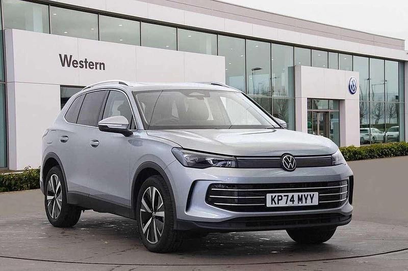 Silver Used 2024 VW Tiguan Elegance SUV | £33,990 (Expensive) - Image 1/4