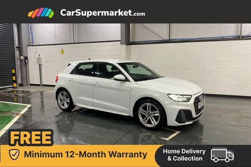 White Used 2020 Audi A1 S-Line Hatchback | £13,997 - Image 1/4