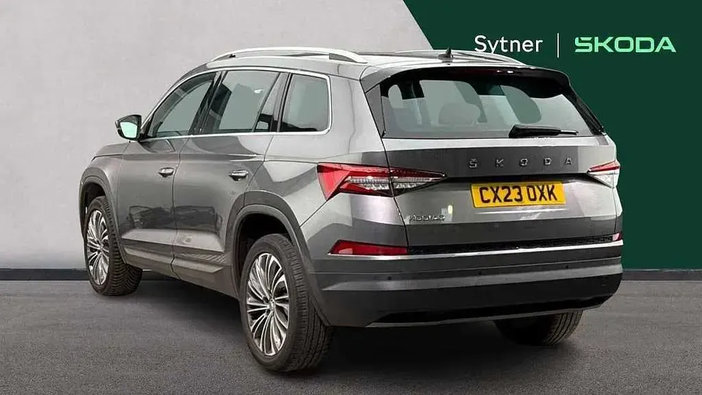Used Skoda Kodiaq SE L Executive 150 HP (110 kW) 2023 Graphite grey metallic SUV