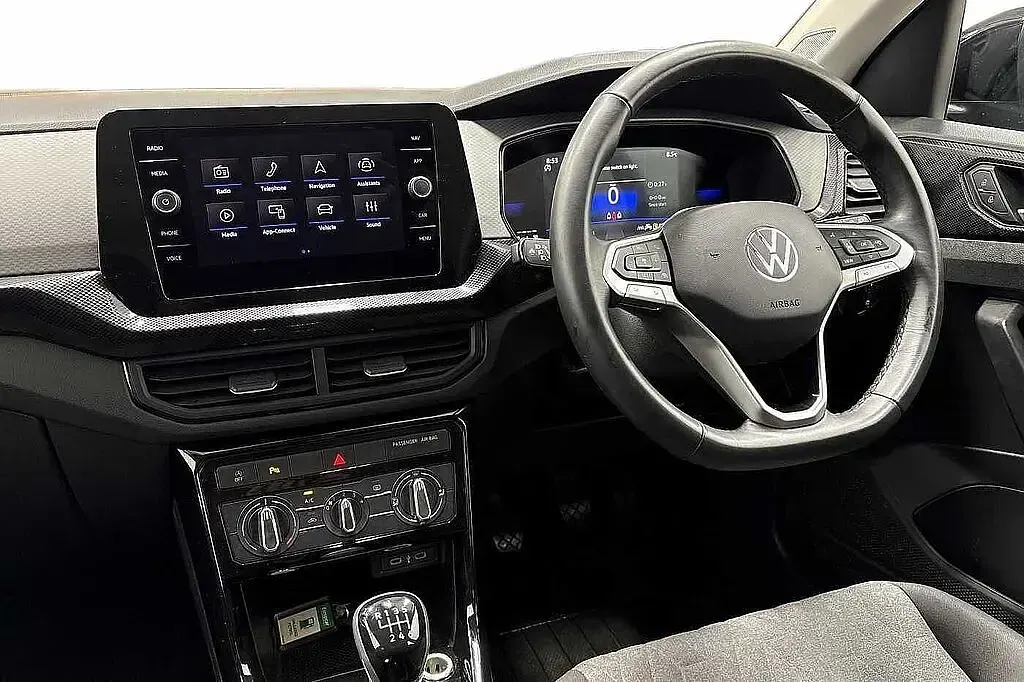 Used VW T-Cross Match 115 HP (84 kW) 2024 Black SUV