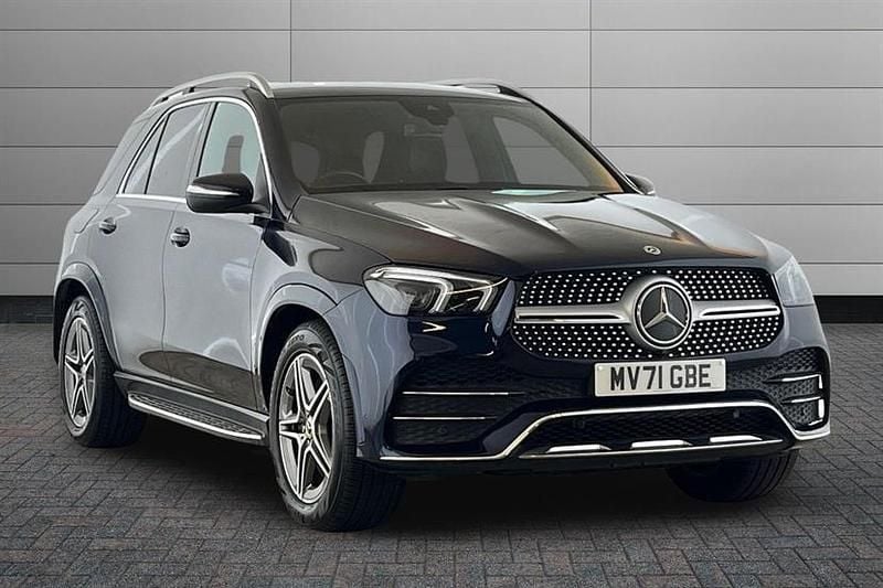 Cavansite blue Used 2021 Mercedes GLE350 AMG line Estate | £38,650 (Good price) - Image 1/4