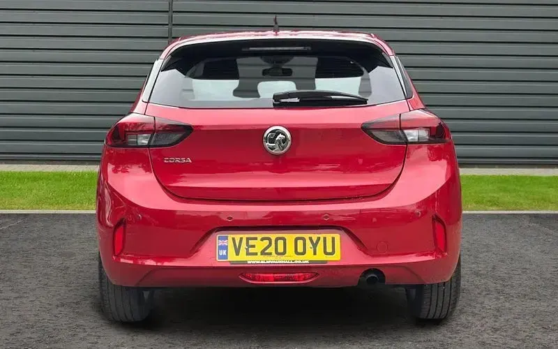 Used Vauxhall Corsa 75 HP (55 kW) 2020 Red Hatchback