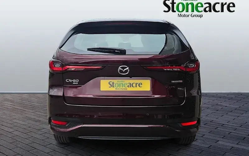 New Mazda CX-80 Homura-Line 254 HP (186 kW) 2025 Red SUV