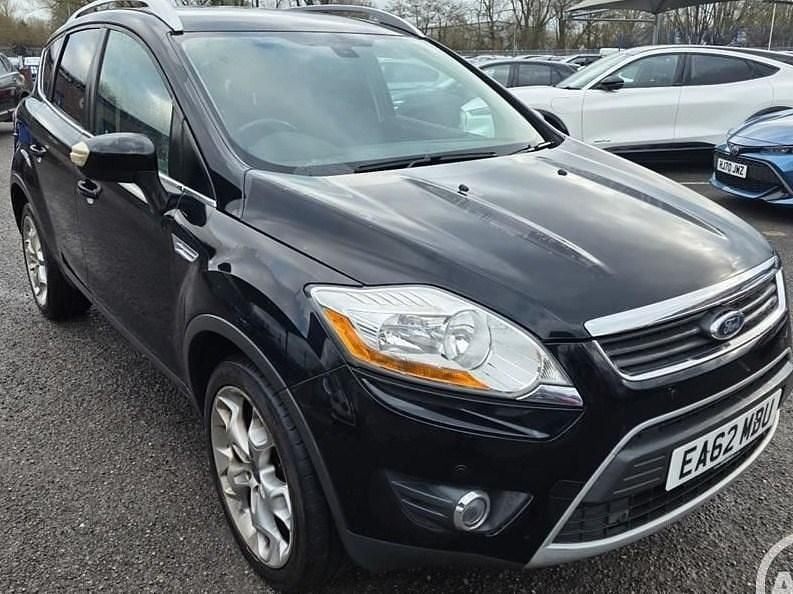 Used Ford Kuga Titanium 163 HP (119 kW) 2012 Panther black SUV