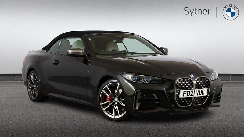 Used BMW M440 Comfort Edition 369 HP (271 kW) 2021 Black Sedan