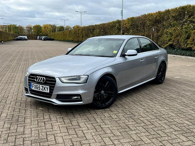 Used Audi A4 S-Line 150 HP (110 kW) 2015 Silver Sedan