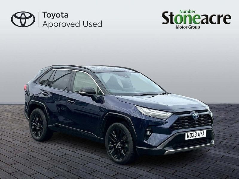 Used Toyota RAV4 Hybrid Premium 218 HP (160 kW) 2023 Blue/black SUV