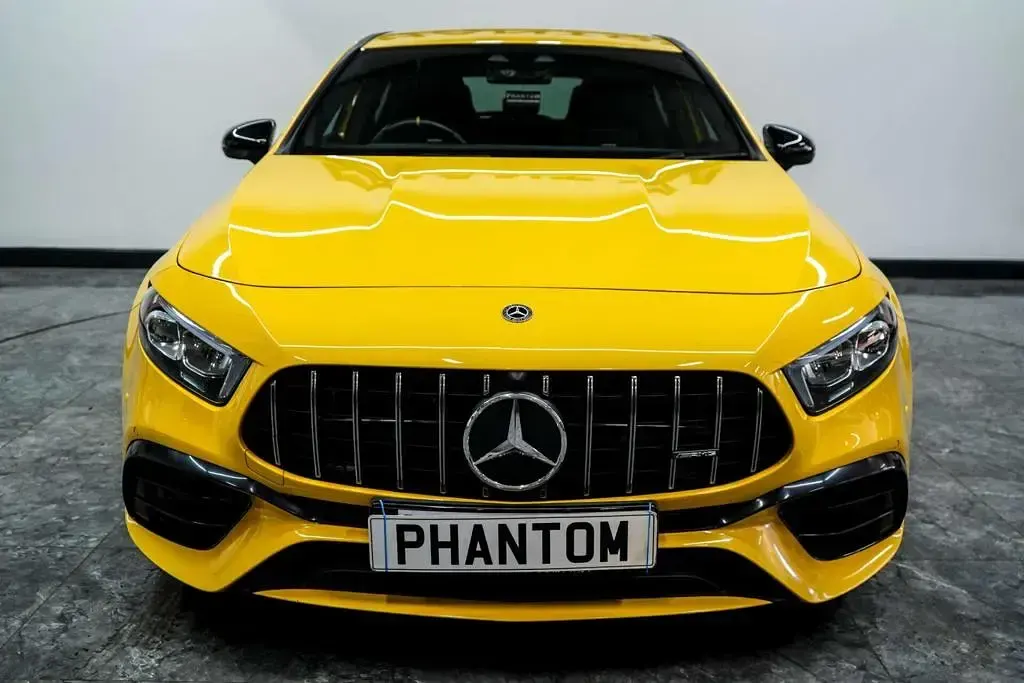Used Mercedes A45 AMG AMG 421 HP (309 kW) 2020 Yellow Hatchback