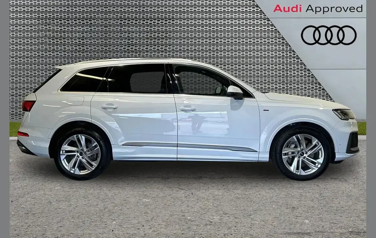 Used Audi Q7 S-Line 228 HP (167 kW) 2023 White SUV