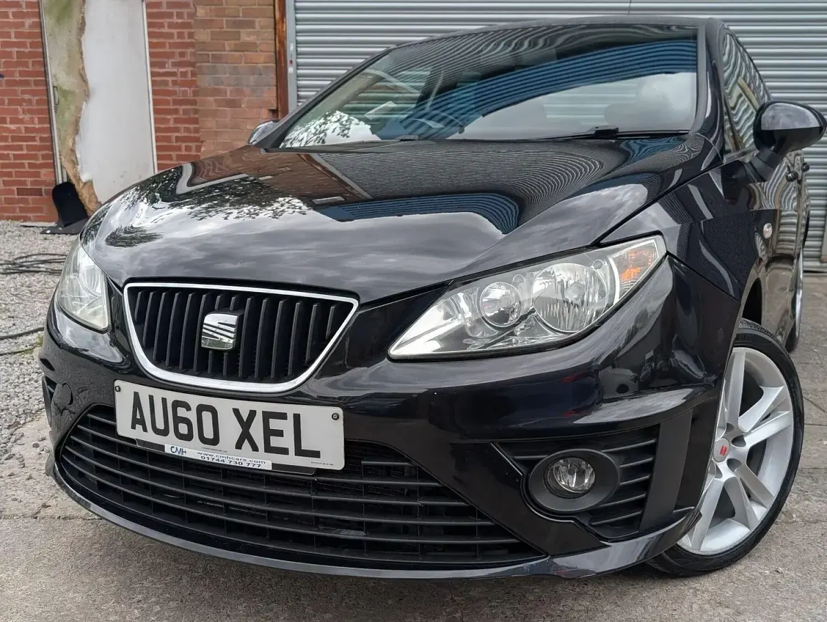 Used Seat Ibiza Sport 85 HP (62 kW) 2010 Black Hatchback