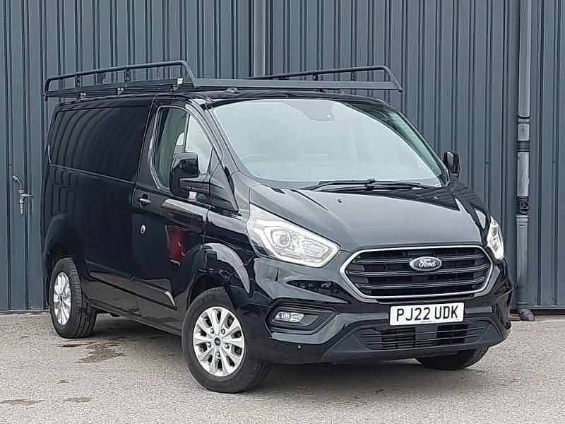 Black Used 2022 Ford Transit Custom Limited Van | £14,998 (Fair price) - Image 1/4