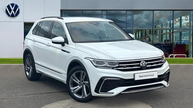 Used VW Tiguan R-line Edition 150 HP (110 kW) 2024 Pure white SUV