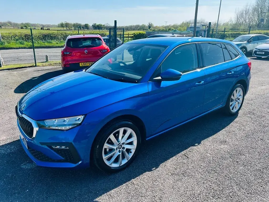 Used Skoda Scala SE L 150 HP (110 kW) 2025 Blue Hatchback