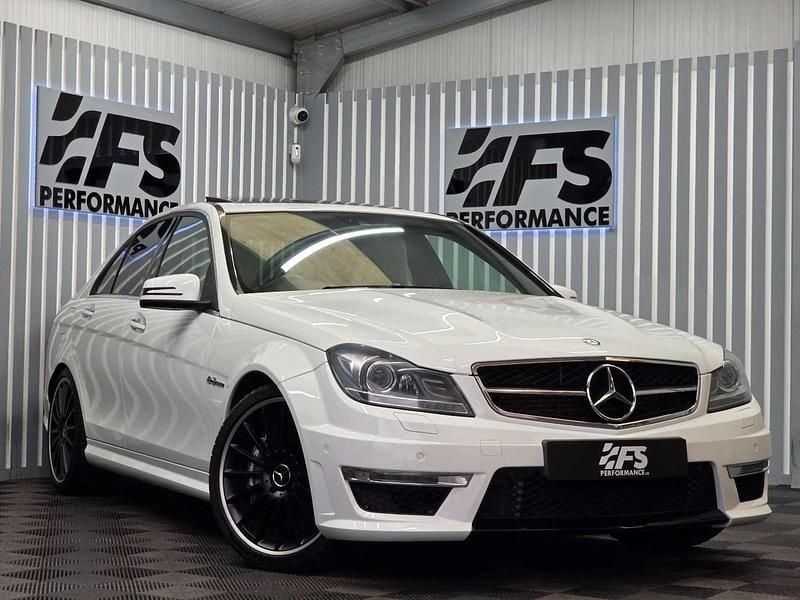 Used Mercedes C63 AMG AMG 457 HP (336 kW) 2013 White Sedan