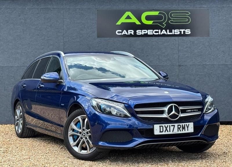 Blue Used 2017 Mercedes C350e Estate | £10,495 (Fair price) - Image 1/4