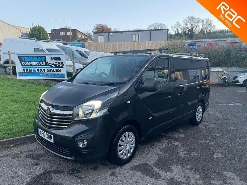 Black Used 2017 Vauxhall Vivaro Sportive MPV | £7,995 (Expensive) - Image 1/4