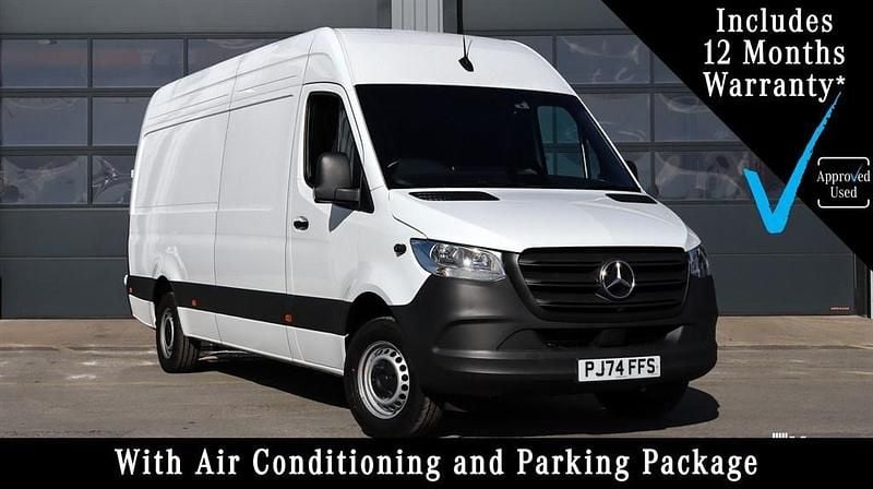 White Used 2024 Mercedes Sprinter Van | £32,450 (A bit pricey) - Image 1/4