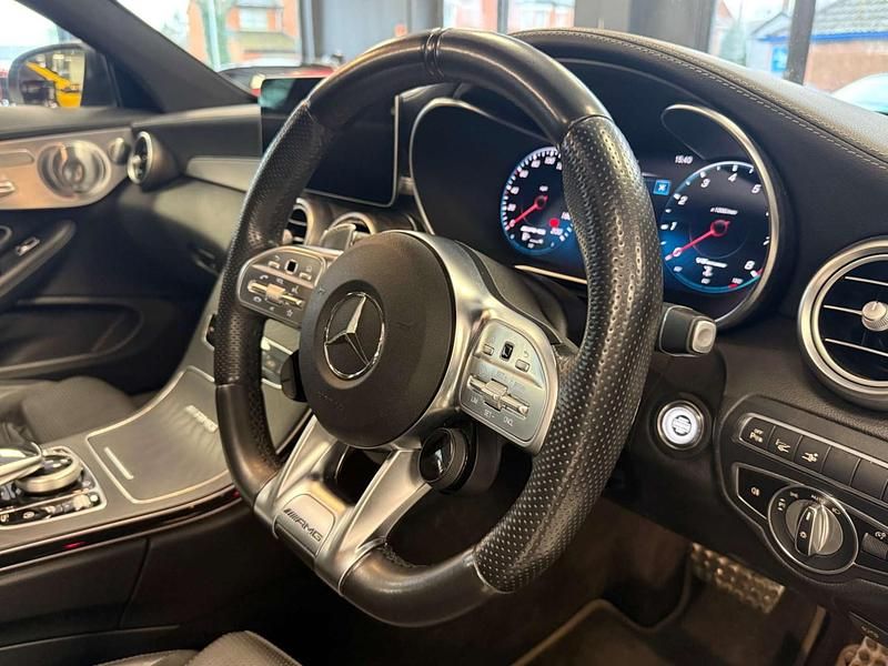 Used Mercedes C63 AMG AMG 2019 Blue Coupe