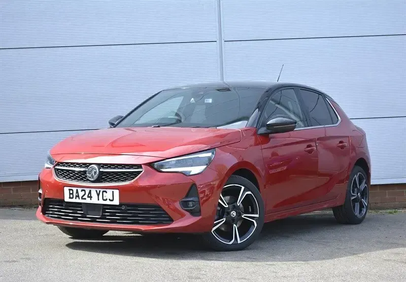 Used Vauxhall Corsa Ultimate 100 HP (73 kW) 2024 Red Hatchback