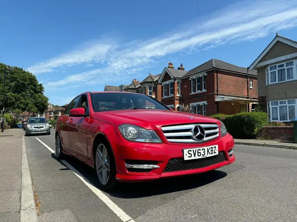 Used Mercedes C180 AMG 2013 Red Sedan