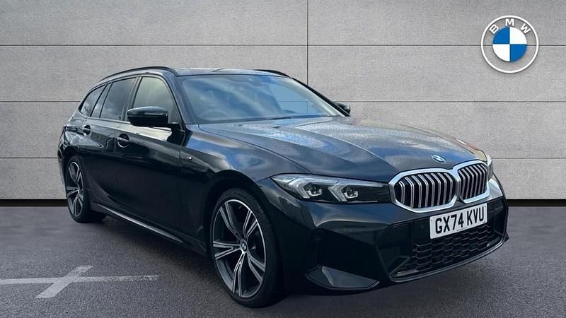 Black Used 2024 BMW 320 M Sport Estate | £31,796 (Fair price) - Image 1/4