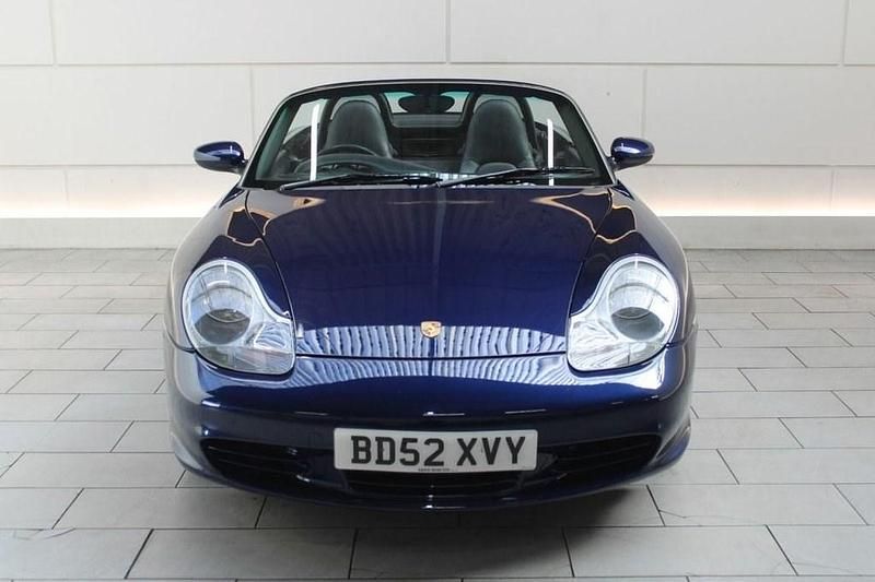 Usado Porsche 986 Boxster 260 HP (191 kW) 2002 Azul Cabrios