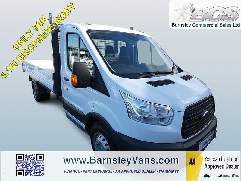 Used Ford Transit 125 HP (91 kW) 2015 White Cabriolet
