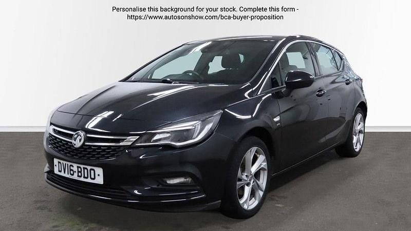 Used Vauxhall Astra SRi 100 HP (73 kW) 2016 Black Hatchback
