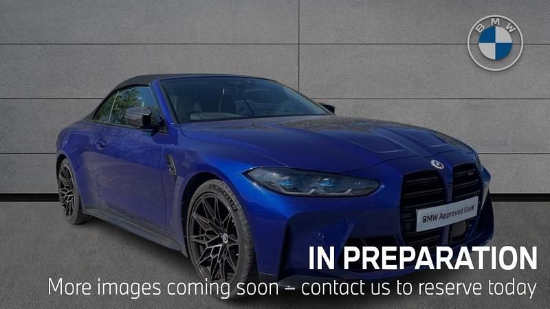 Used BMW M4 Competition Edition 503 HP (369 kW) 2023 Blue Cabriolet