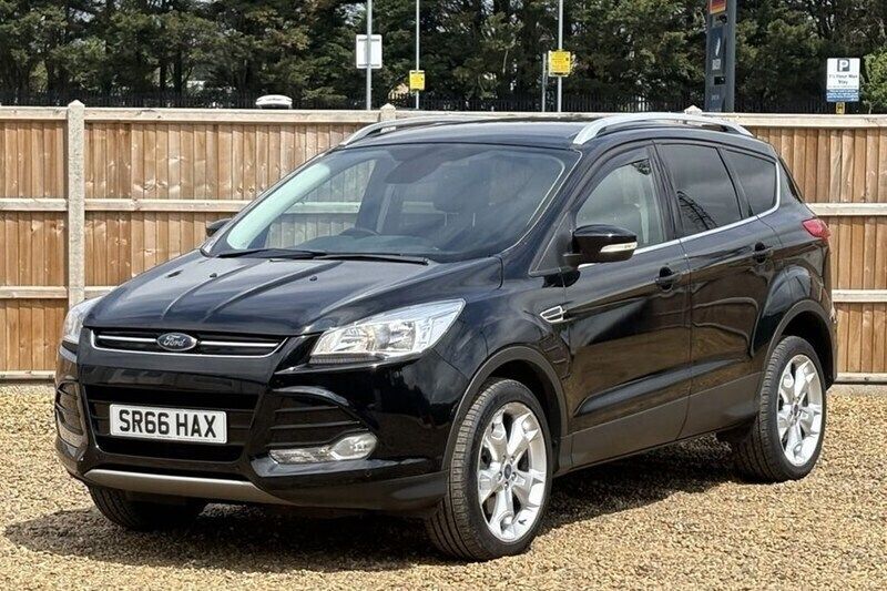 Black Used 2017 Ford Kuga Titanium SUV | £10,000 (Good price) - Image 1/1