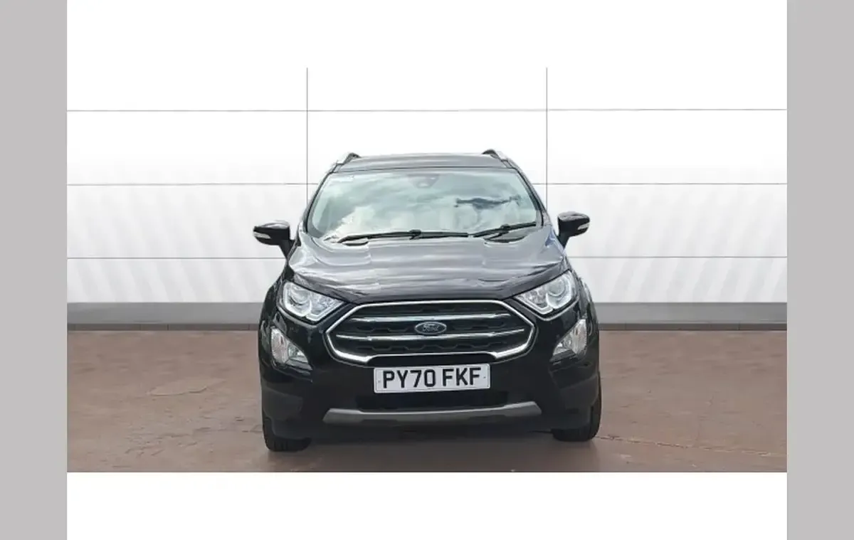 Used Ford Ecosport ST-Line 123 HP (90 kW) 2020 Black SUV