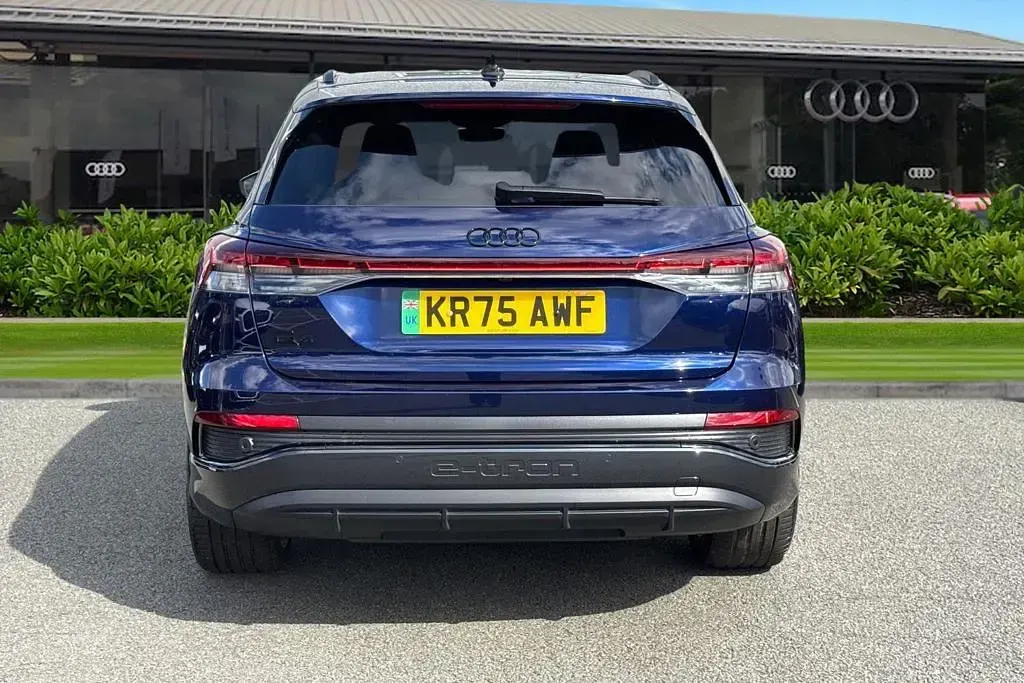 Used Audi Q4 e-tron Black Edition 210 kW (286 HP) 2025 Blue SUV