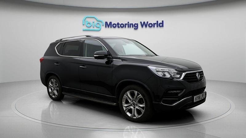 Black Used 2018 Ssangyong (KGM) Rexton SUV | £16,095 (Fair price) - Image 1/4