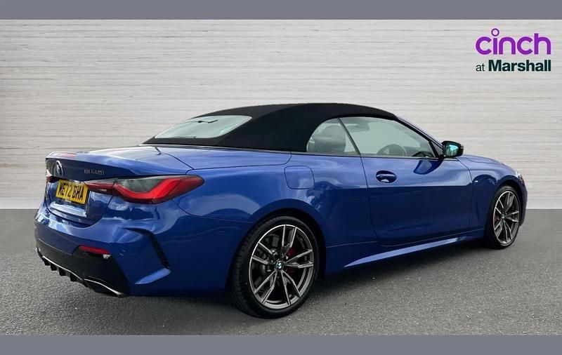 Used BMW M440 M Sport 369 HP (271 kW) 2022 Blue Sedan