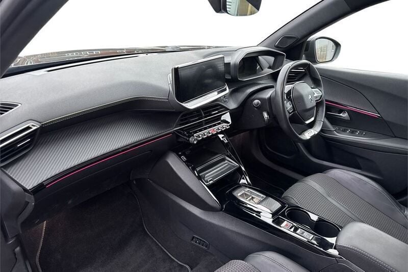 Black Used 2022 Peugeot e-2008 GTi SUV | £14,250 (Fair price) - Image 1/2