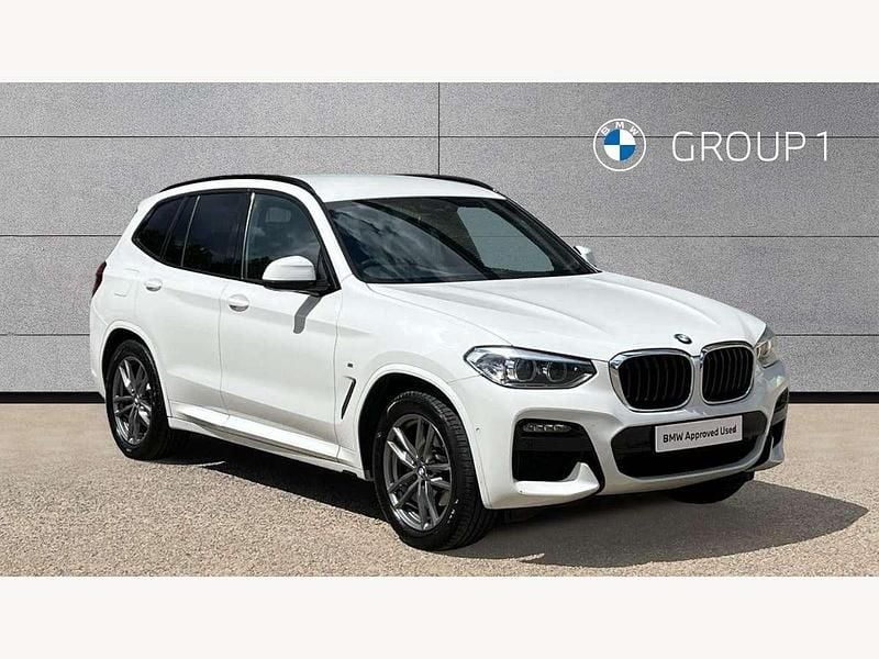 White Used 2021 BMW X3 M Sport SUV | £27,695 (Good price) - Image 1/4