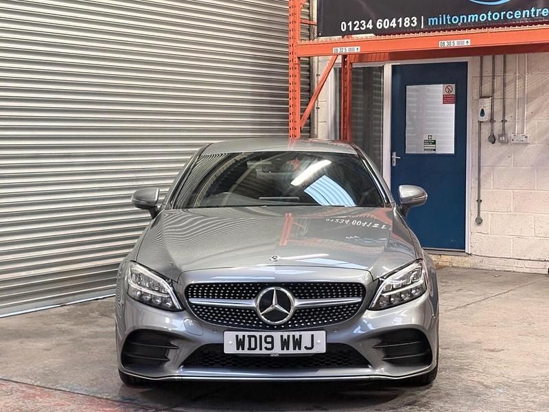 Used Mercedes C200 AMG line 2019 Grey Coupe