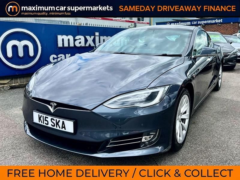 Silver Used 2017 Tesla Model S Sedan | £14,995 (Fair price) - Image 1/4