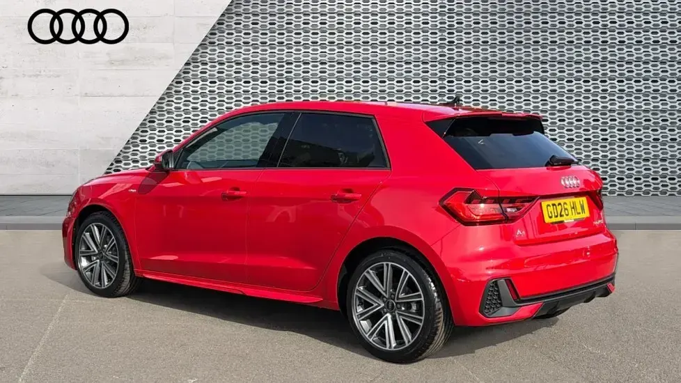 New Audi A1 Sportback S-Line 116 HP (85 kW) 2026 Red Hatchback