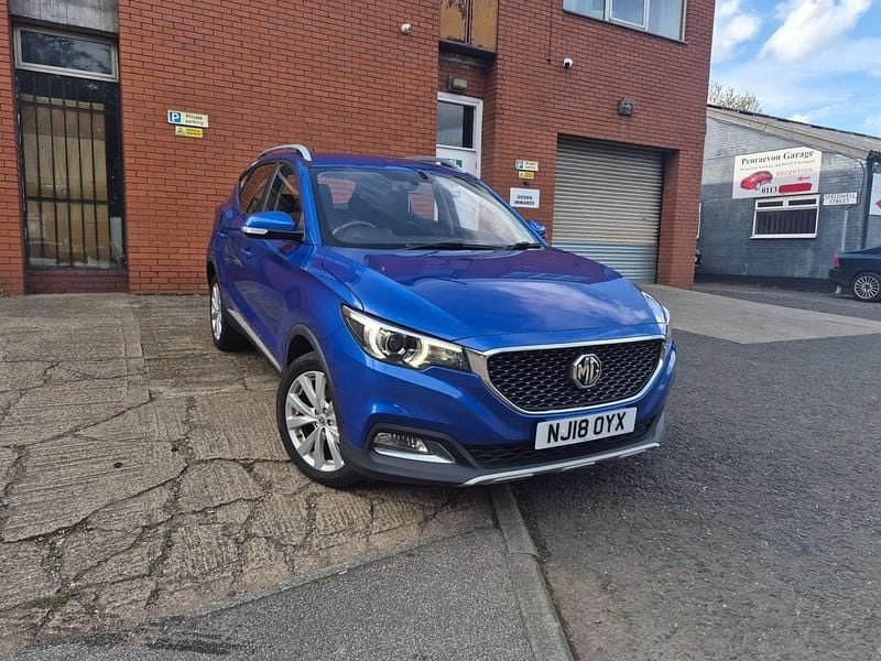 Used MG ZS Excite 106 HP (77 kW) 2018 Blue SUV