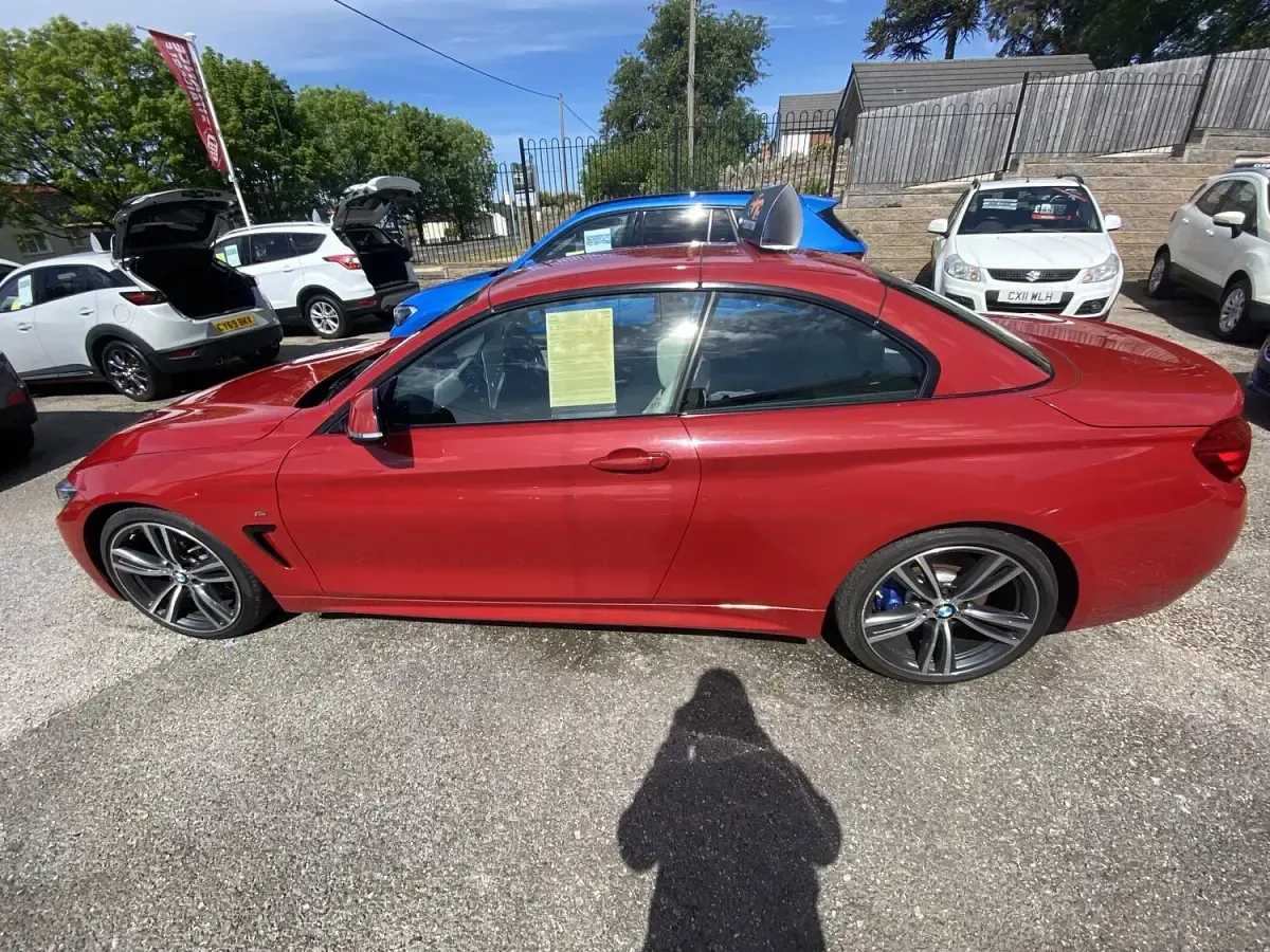 Used BMW 420 M Sport 2017 Red Cabriolet