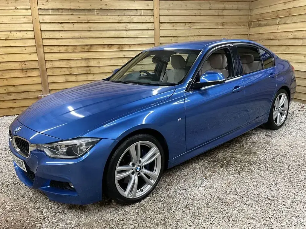 Used BMW 320 M Sport 190 HP (139 kW) 2015 Blue Sedan